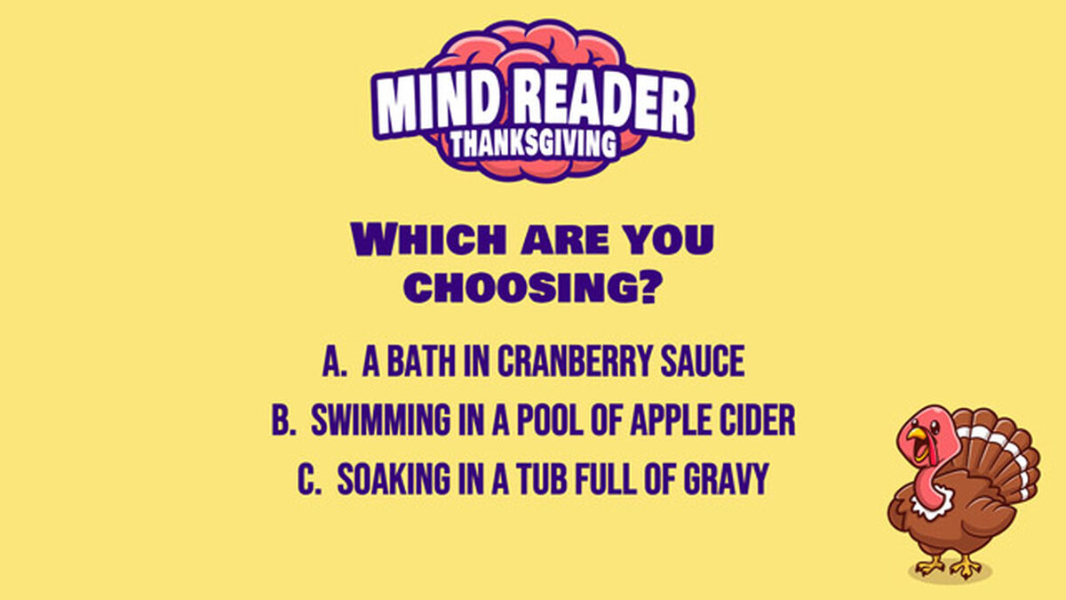 Mind Reader Thanksgiving image number null
